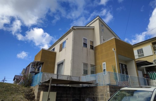 外壁塗装施工前ＡＬＣ