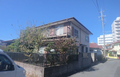 外壁塗装施工前サイディング