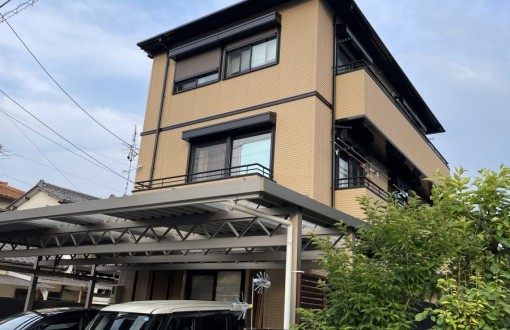 外壁塗装施工後ナノコンポジットW