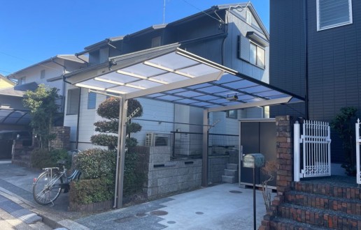 ［日進市］カーポート交換・フェンス交換工事　N様邸サムネイル