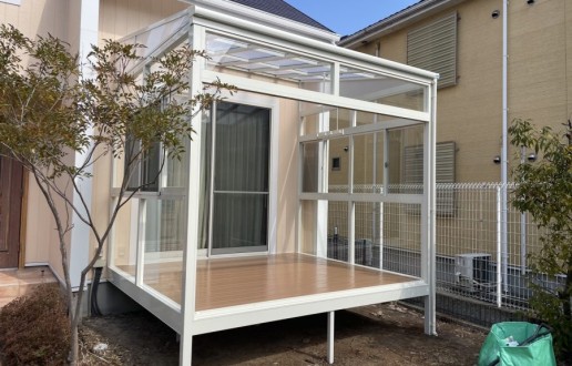 ［日進市］サンルーム交換工事　S様邸サムネイル