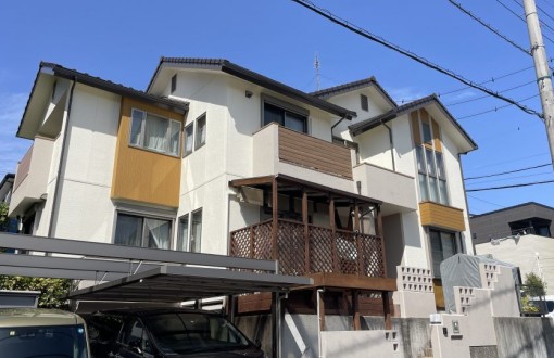 外壁塗装施工後ナノコンポジットW