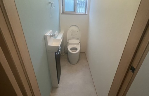 トイレ施工後