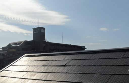 屋根棟板金施工前