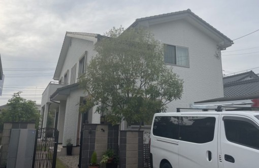 外壁塗装施工前_サイデイングボード