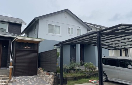 外壁塗装施工後_ナノシリコンW