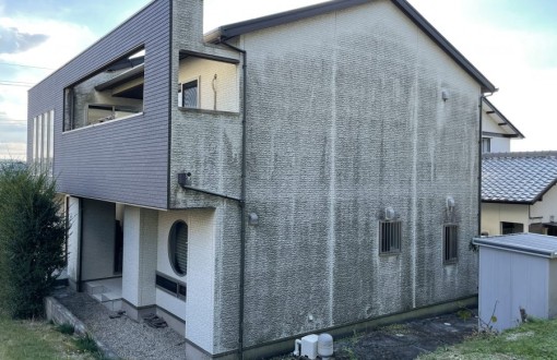 外壁塗装施工前_サイデイングボード