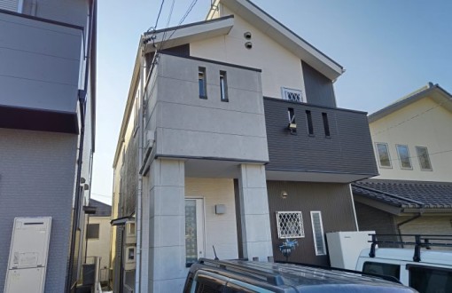 外壁塗装施工前_サイデイングボード