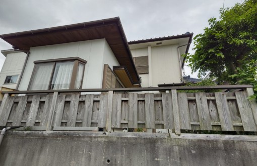 外壁塗装施工前サイディングボード