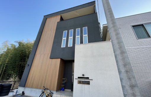 外壁塗装施工前_サイデイングボード