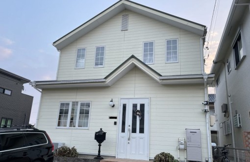 外壁塗装施工前_サイデイングボード