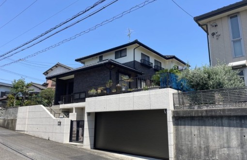 外壁塗装施工後RHピュアフレックス無機