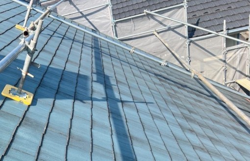 屋根塗装施工前カラーベスト