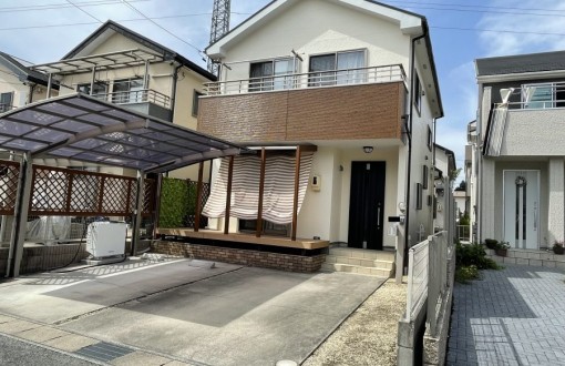 外壁塗装施工後RHピュアフレックス無機