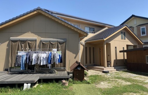 外壁塗装施工後_ＲＨピュアフレックス無機