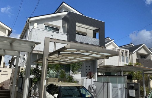 外壁塗装施工後_ＲＨピュアフレックス無機