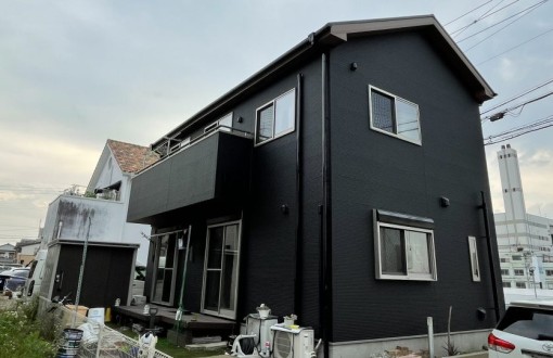 外壁塗装施工後ナノコンポジットW