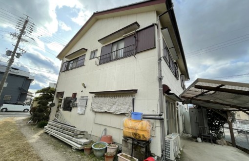 外壁塗装施工前ＡＬＣ