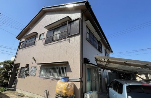 外壁塗装施工後RHピュアフレックス無機