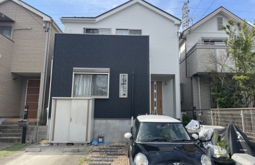 外壁塗装施工後RHピュアフレックス無機