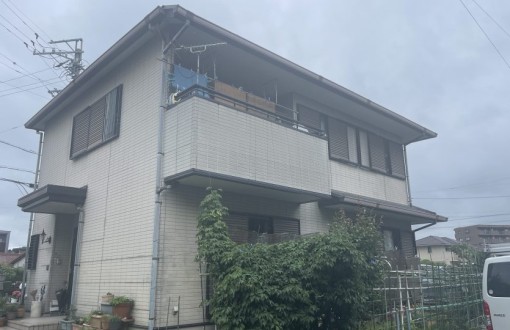 外壁塗装施工前サイディングボード