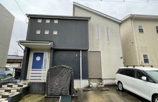 外壁塗装施工後サイディングボード