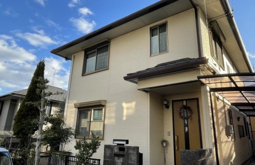 外壁塗装施工前_サイデイングボード