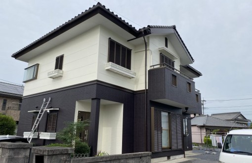 外壁塗装施工後_ナノシリコンＷ