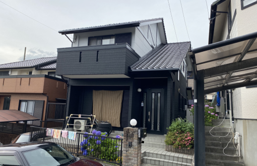 外壁塗装施工後ナノコンポジットW