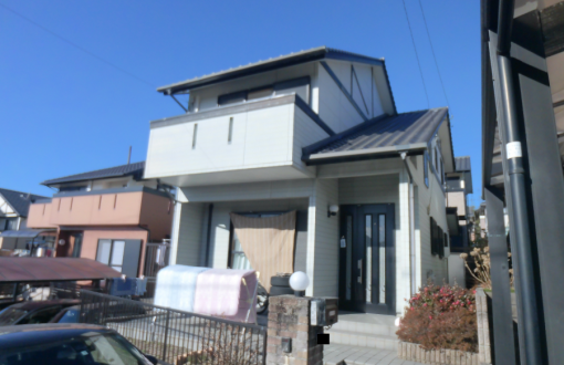 外壁塗装施工前サイディングボード