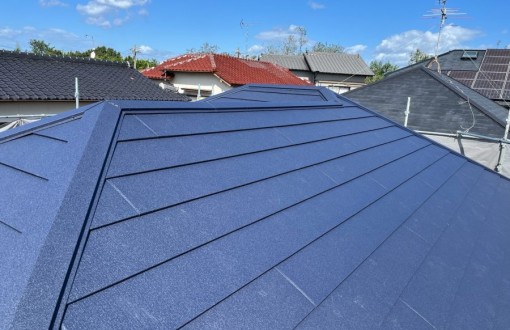 屋根カバー工法施工後カラーベスト