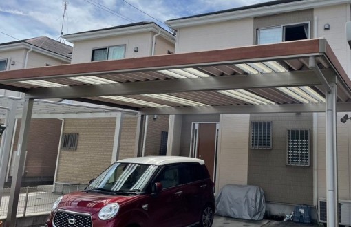 外壁塗装施工前_サイデイングボード