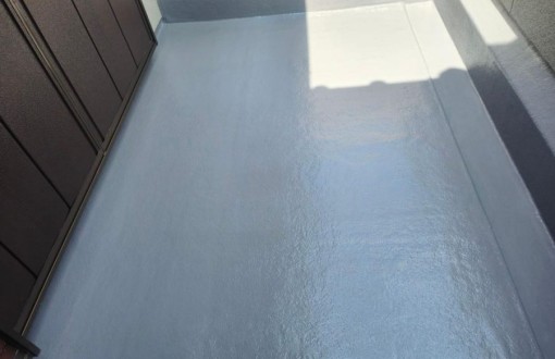 防水工事施工後ＦＲＰ