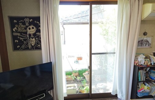 掃き出し窓施工前