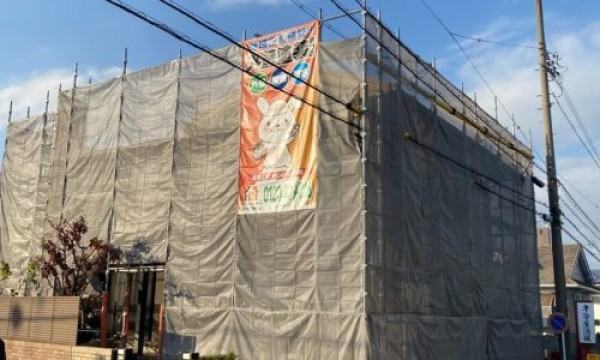 ハウスメーカーのお宅で外壁塗装を行わせて頂きましたサムネイル