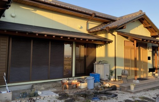 外壁塗装施工後_RHピュアフレックス無機