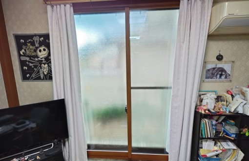 掃き出し窓①　施工後