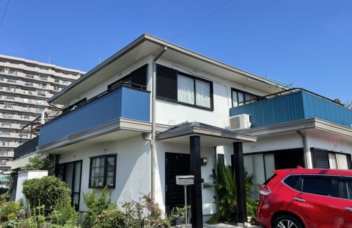 外壁塗装施工後パーフェクトトップ