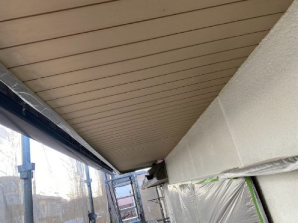 モルタルとサイディングの２種類の外壁材が張られているお宅で外壁塗装を行わせて頂きましたサムネイル