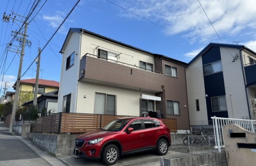 外壁塗装施工後ケイエススーパーSi