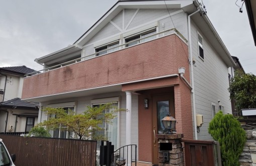 外壁塗装施工前_サイデイングボード