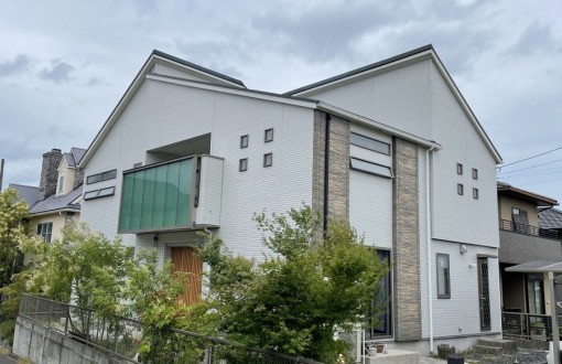 外壁塗装施工前サイディングボード