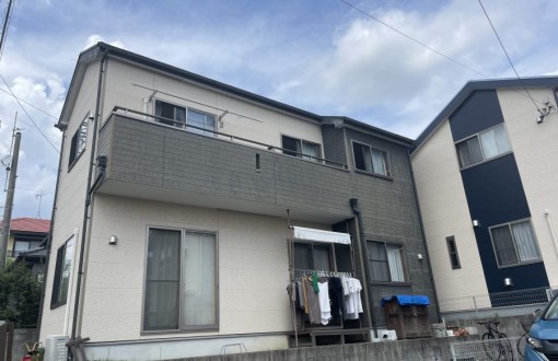 外壁塗装施工前サイディング