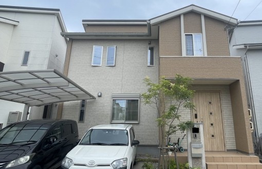 外壁塗装施工前_サイデイングボード