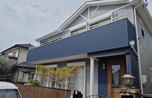 外壁塗装施工後_エスケープレミアムシリコン