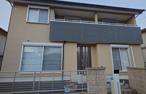 外壁塗装施工前_サイデイングボード