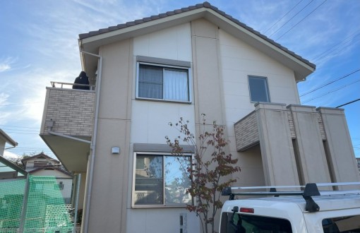 外壁塗装施工前_サイディングボード