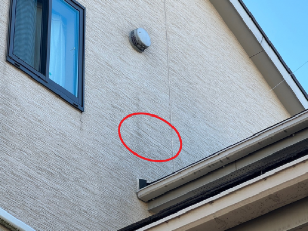 築１３年、初回の塗り替え工事をご検討されているお客様のお宅で建物調査をさせて頂きましたサムネイル