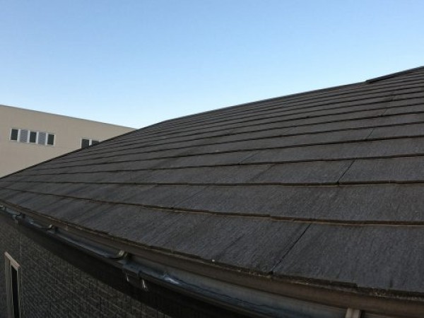 初めての塗り替え工事、屋根にコケが見られましたサムネイル