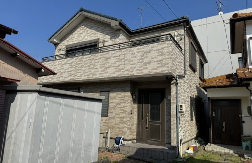 外壁塗装施工前サイディングボード